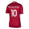 Liverpool Mac Allister 10 Hjemme 2024-25 - Herre Fotballdrakt